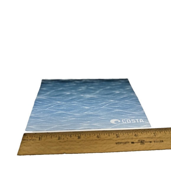 Costa Del Mar - Black Bow Line Silicone Sunglasses Cord with cleaning cloth - Picture 8 of 11